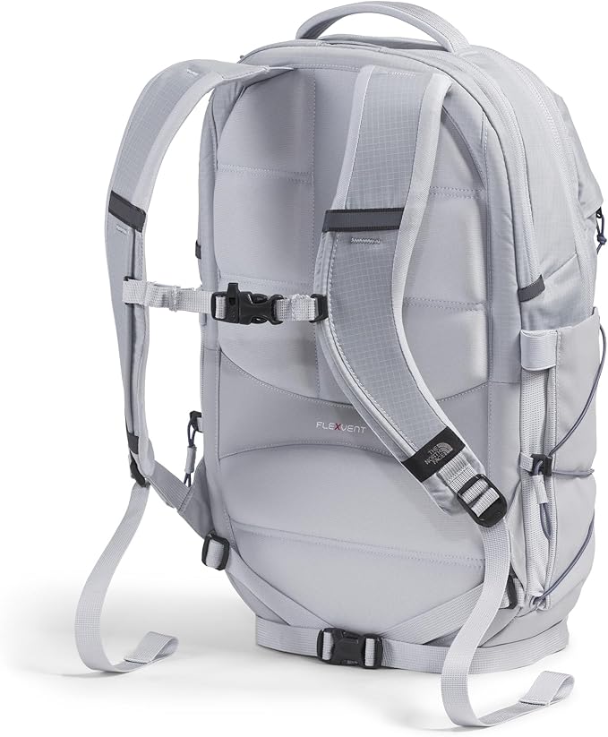 The North Face Women's Borealis Commuter Laptop Backpack - Everyday Travel Bag, Laptop Sleeve, Reflective Details, Blue Flax/Twilight Galaxy, One Size