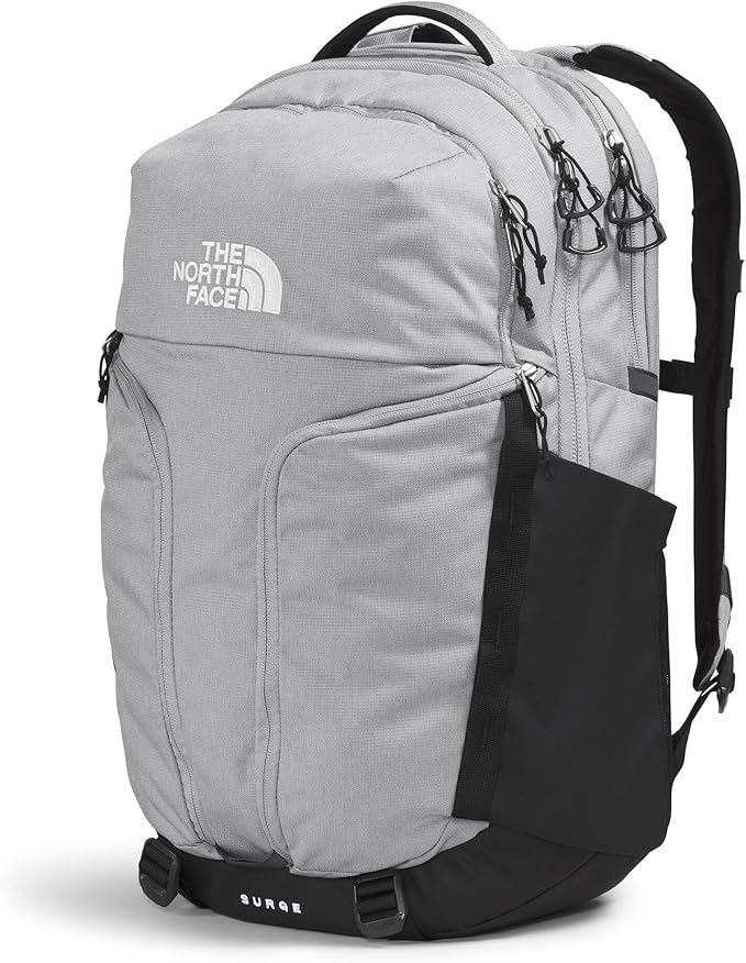 THE NORTH FACE Surge Commuter Laptop Backpack | Daypack With Water Repellent Finish, 16" Laptop Sleeve, Reflective Details