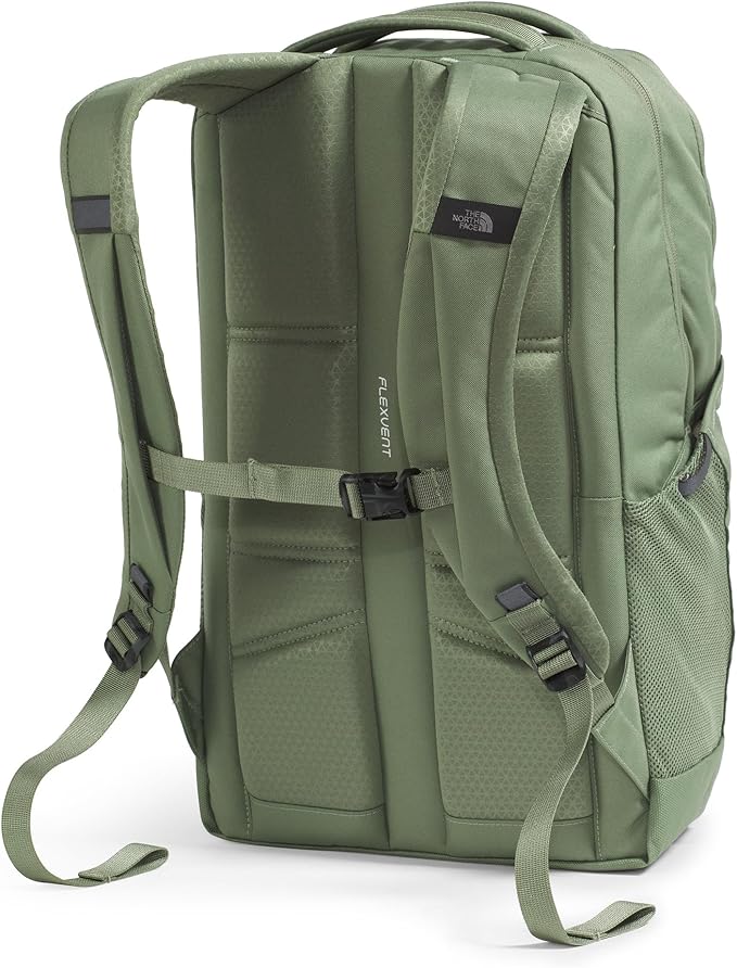 The North Face Jester Everyday Laptop Backpack - Commuter Daypack, Water Repellent, Laptop Sleeve, Bark Mist/TNF Black, One Size