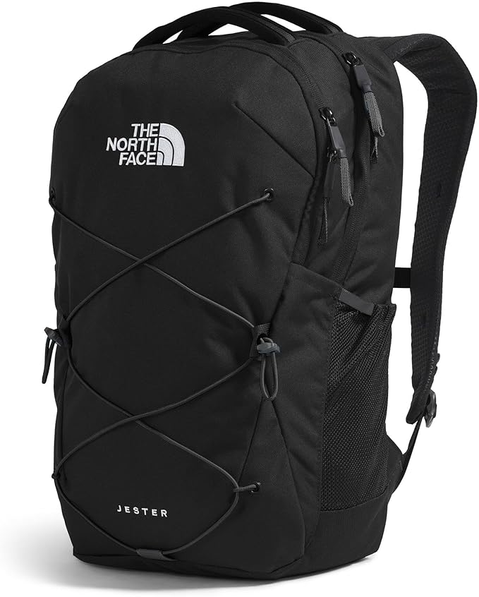The North Face Jester Everyday Laptop Backpack - Commuter Daypack, Water Repellent, Laptop Sleeve, TNF Black-NPF, One Size