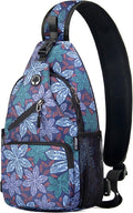 Sling Bag for Men Crossbody Backpack, Small Sling Backpack Mens Shoulder Bag, Casual Daypack Hiking Bag for Travel