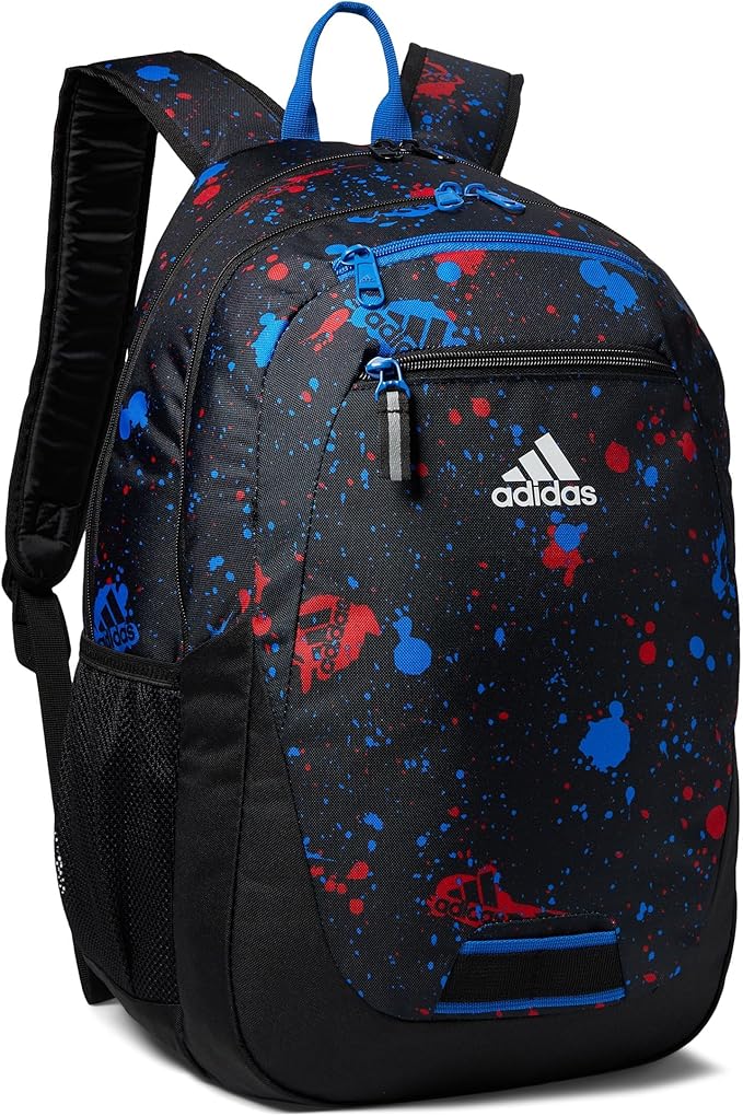 adidas Unisex Foundation Backpack for Laptop, Large Durable Athletic Gym Bag