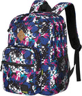 Goloni Lightweight Laptop Backpack 1.1Lbs, 36L Wear-Resistant Water Resistant Backpack with Laptop Compartment for Men Women, College Work Travel Bookbag,Blue Camo