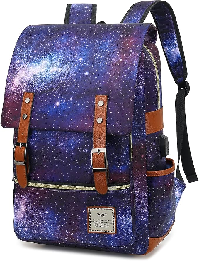 YGR Floral Laptop Backpack for Women, Female, School, Travel, Business, Outdoor Sports, Office, Work
