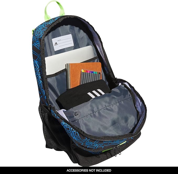 adidas Unisex Foundation Backpack for Laptop, Large Durable Athletic Gym Bag