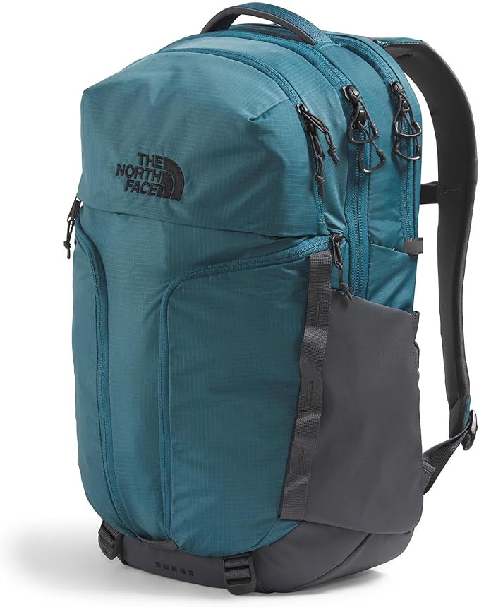 THE NORTH FACE Surge Commuter Laptop Backpack | Daypack With Water Repellent Finish, 16" Laptop Sleeve, Reflective Details
