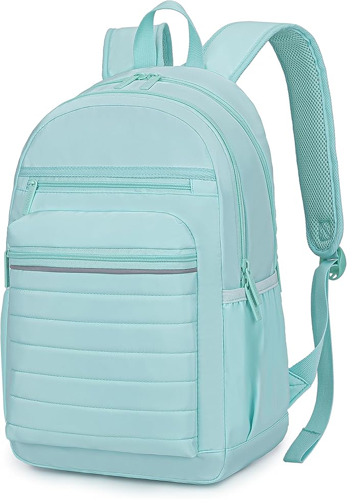 KEOFID Travel Backpack for Women, Womens Work Backpacks, Anti-theft Backpack Purse, Back pack for College Girls, Carry-On Travel Backpacks,Bookbag(Light Green)