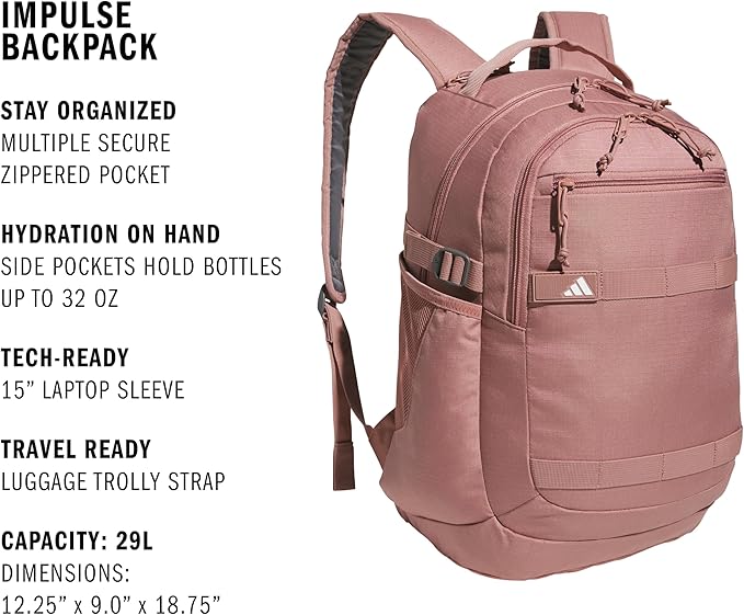 Impulse Backpack, sport bag for men and women, durable and lightweight
