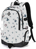 rickyh style School Backpack Travel Bag for Men & Women Lightweight College Back Pack with Laptop Compartmen