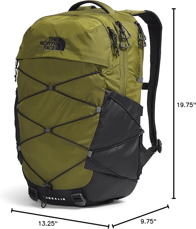 THE NORTH FACE Borealis Commuter Laptop Backpack, Forest Olive/TNF Black, One Size