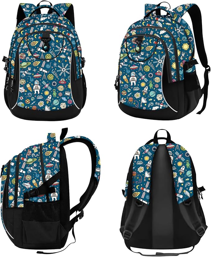 rickyh style School Backpack Travel Bag for Men & Women Lightweight College Back Pack with Laptop Compartmen (23YUZHOU)