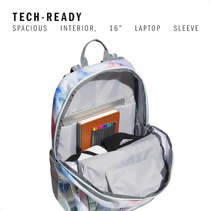 adidas Excel Backpack for Men & Women – Durable Large Athletic Laptop Bag