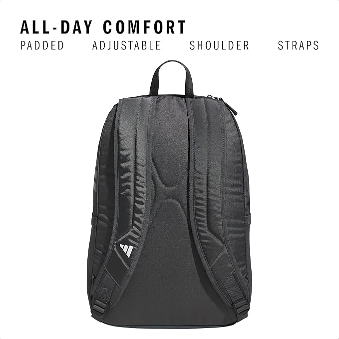 adidas Stadium 3 Soccer Backpack with Ball Pocket, 36L