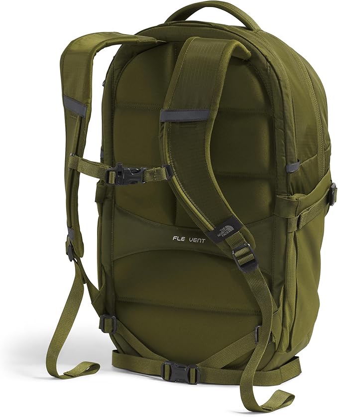 The North Face Women's Recon Everyday Laptop Backpack - PFAS Free, Forest Olive/Utility Brown, One Size