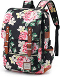 YGR Floral Laptop Backpack for Women, Female, School, Travel, Business, Outdoor Sports, Office, Work