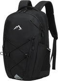 AO ALI VICTORY Women's Laptop Backpack 15.6 inch,Travel Backpack for Men,College Bookbag, Lightweight Outdoor Sport Hiking Back Pack, Everyday Daypack, Black