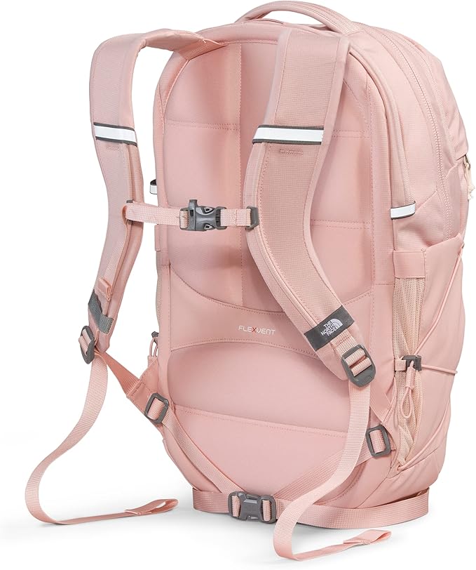 The North Face Women's Borealis Commuter Laptop Backpack, Pink Moss Dark Heather/Gardenia White, One Size