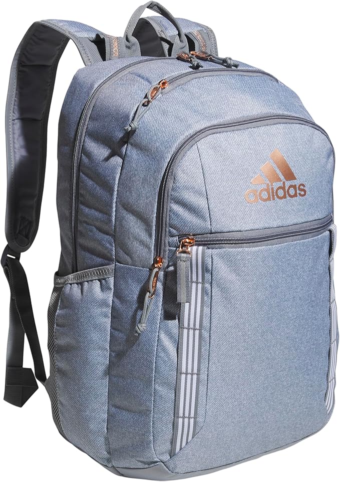 adidas Excel Backpack for Men & Women – Durable Large Athletic Laptop Bag