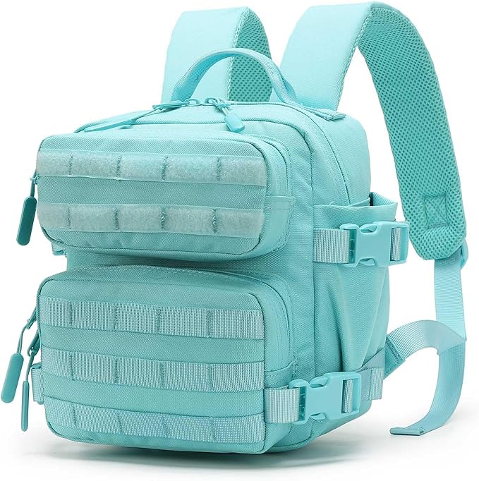 9L Mini Backpack for Women, 9L Small Hiking Backpack of Gym, Travel, Camping (Blue)