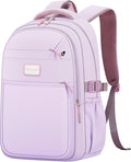 Aesthetic Backpack for School Cute Laptop Purple Backpack Teens Girls Travel Casaul Daypack Lightweight Book Bags