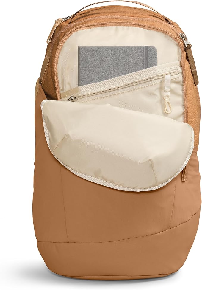 The North Face Women's Isabella 3.0 Backpack, Almond Butter Dark Heather/Cargo Khaki, One Size