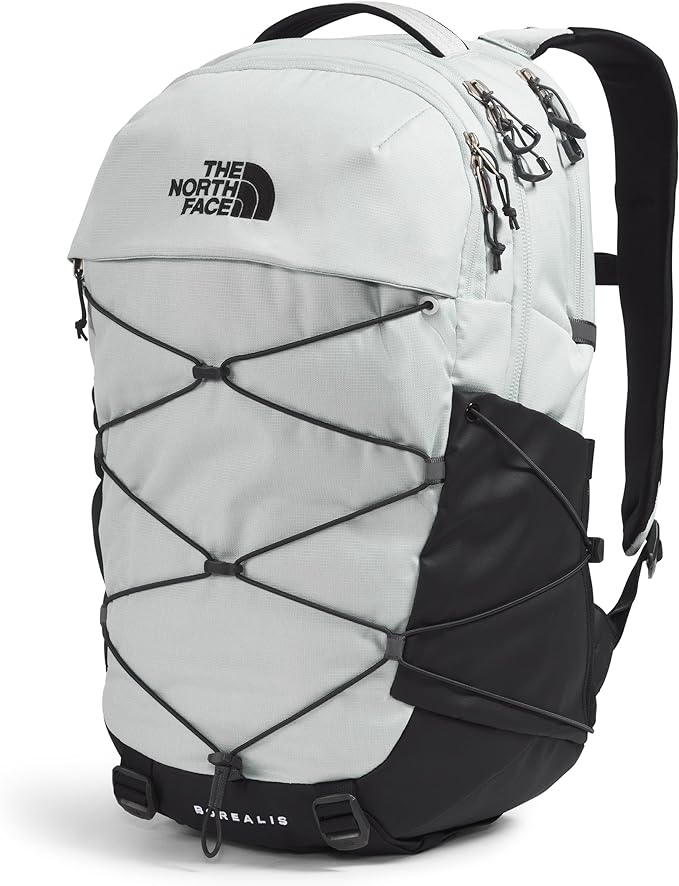 The North Face Borealis Commuter Laptop Backpack - Water Repellent, Laptop Sleeve, Large Main Compartment, Tin Grey Dark Heather/Asphalt Grey/TNF Black-NPF, One Size