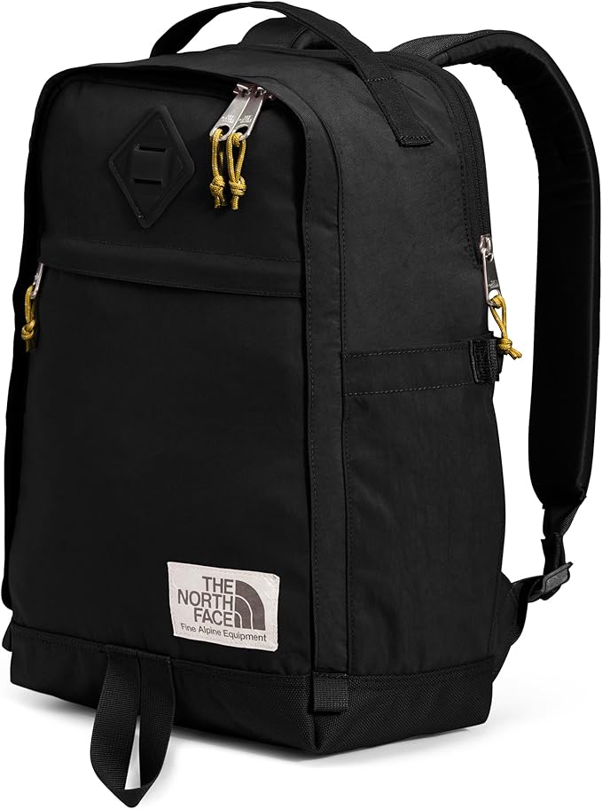The North Face Berkeley Daypack - PFAS Free, TNF Black/Mineral Gold-NPF, One Size