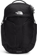 The North Face Women's Surge Commuter Laptop Backpack, TNF Black/TNF Black, One Size