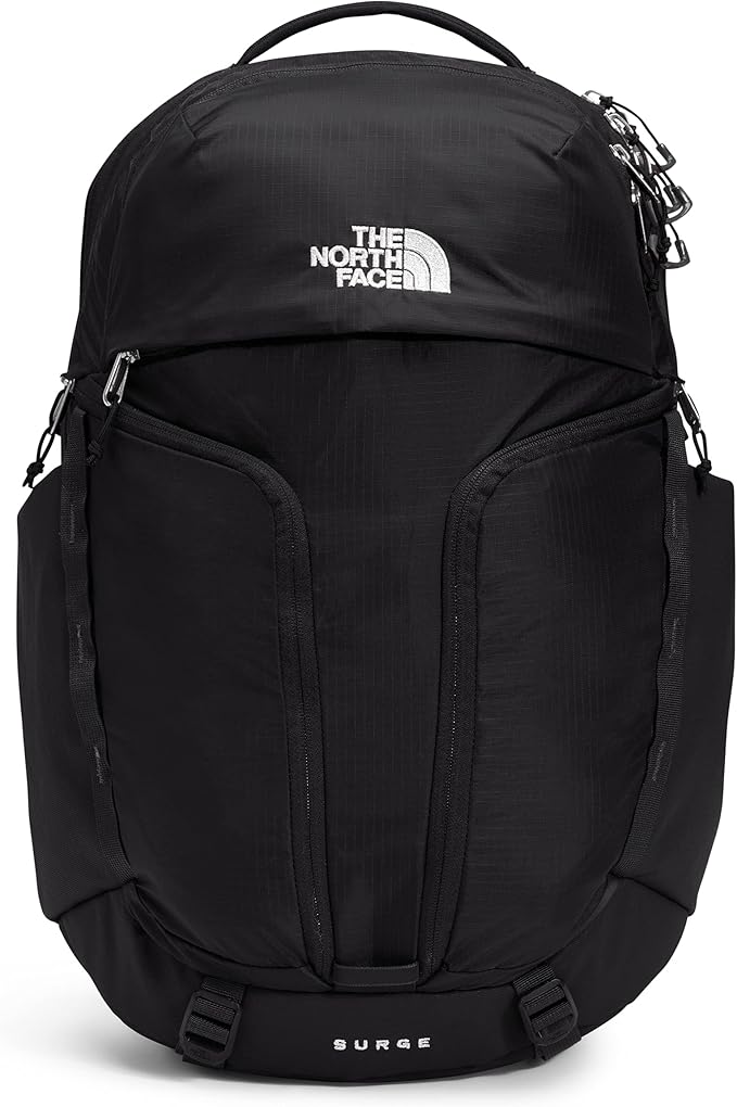 The North Face Women's Surge Commuter Laptop Backpack, TNF Black/TNF Black, One Size