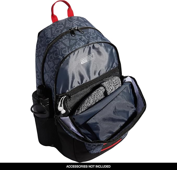 adidas Unisex Foundation Backpack for Laptop, Large Durable Athletic Gym Bag