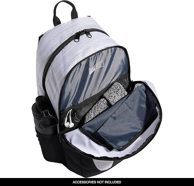 adidas Unisex Foundation Backpack for Laptop, Large Durable Athletic Gym Bag