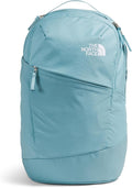 The North Face Women's Isabella 3.0 Backpack | Everyday Travel Bag with 16" Laptop Sleeve, Water-Repellent Finish, Women-Specific Fit, Blue Eclipse Light Heather/TNF White, One Size