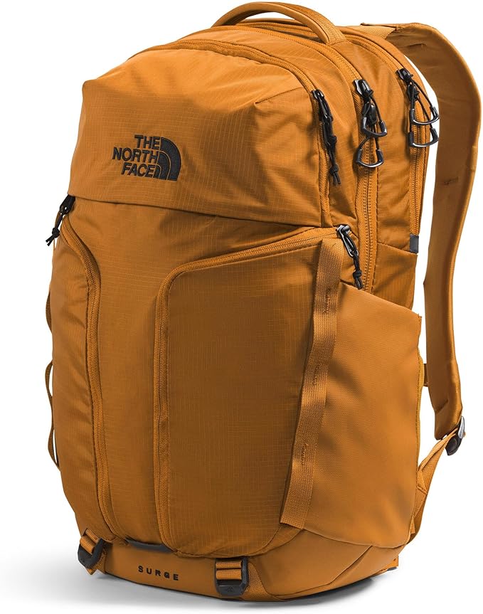 THE NORTH FACE Surge Commuter Laptop Backpack | Daypack With Water Repellent Finish, 16" Laptop Sleeve, Reflective Details