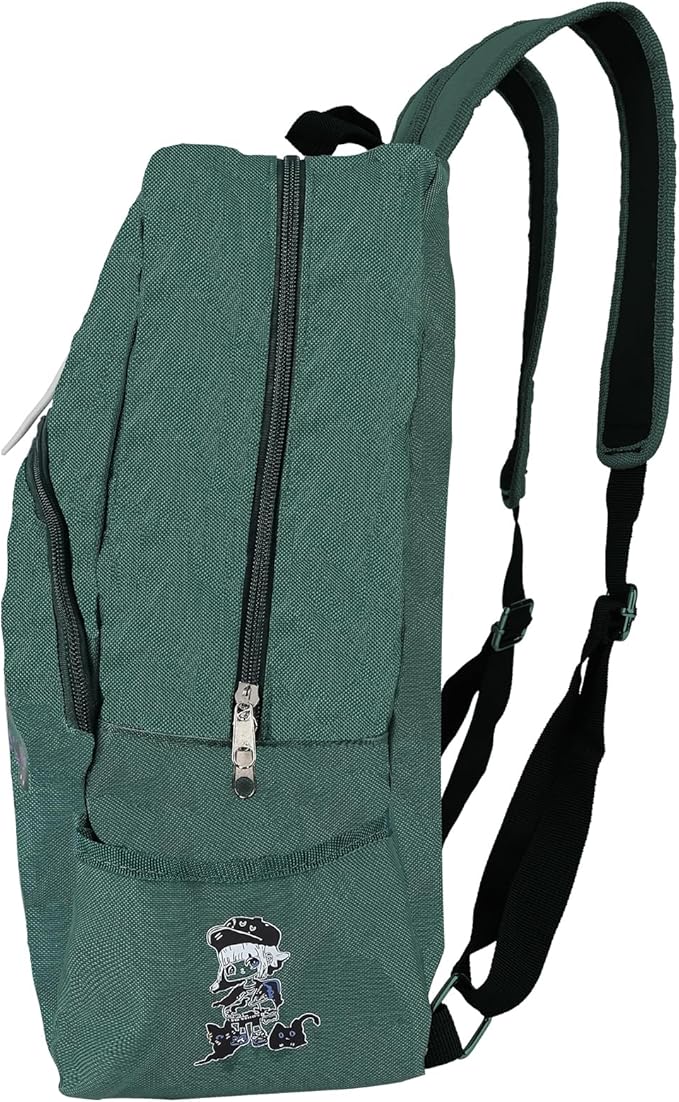 Offstar Travel Backpack, Leisure Backpack, Simple Cute Backpack, Anime Theme Bag, Sports Backpack, Suitable for Lighter Days or Weekend Outings, Military Green