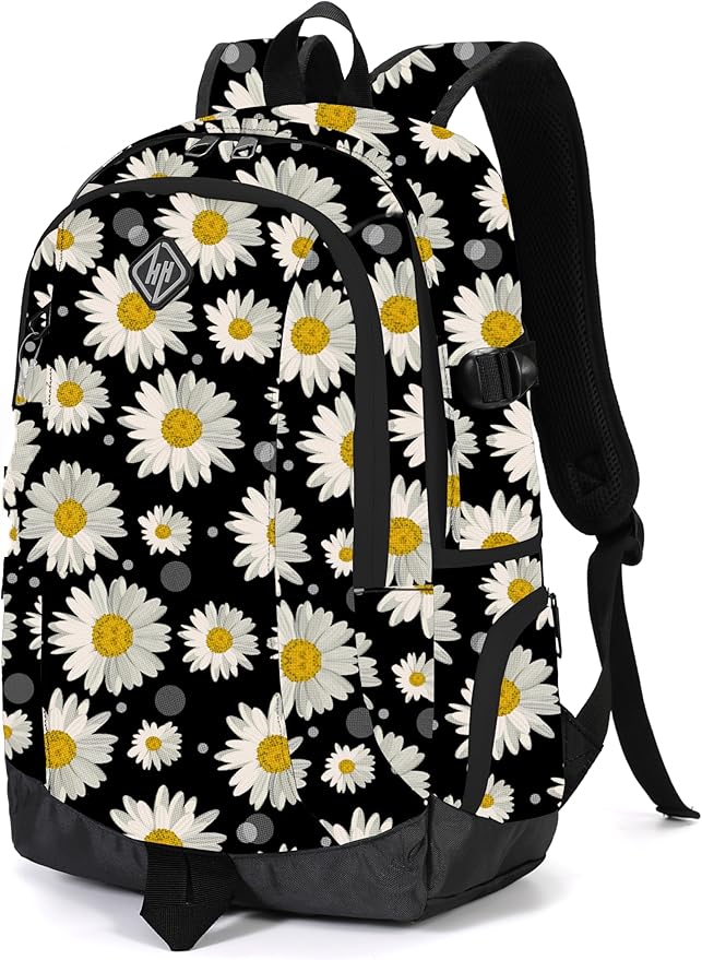 rickyh style School Backpack Travel Bag for Men & Women Lightweight College Back Pack with Laptop Compartmen