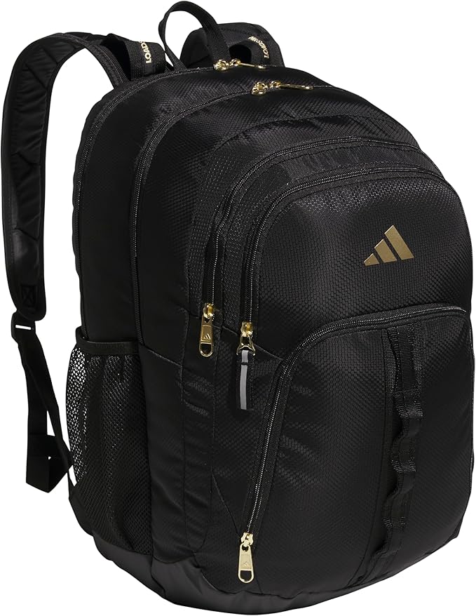 adidas Primetime Large Backpack for women and men, big bag with laptop sleeve