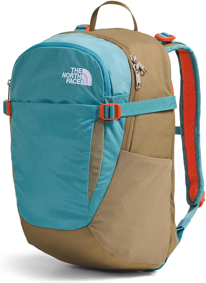 The North Face Basin 15 Liter Technical Pack, River Ice/Cedar/Lava Red, One Size