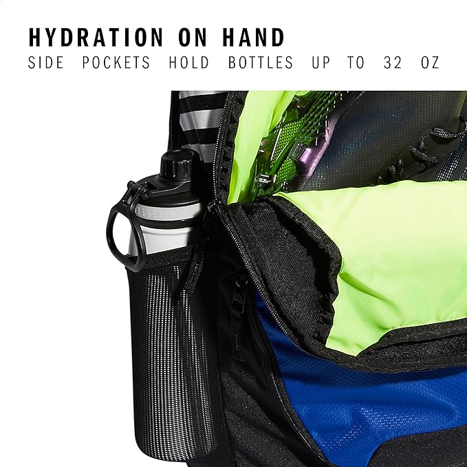 adidas Stadium 3 Soccer Backpack with Ball Pocket, 36L