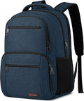 BIKROD Backpack for Boys Men, School Backpack for Teens Girls, Lightweight Casual High School Bookbag, Daily-use Travel Laptop Backpack with USB Charging Port Fits 15.6 Inch Notebook
