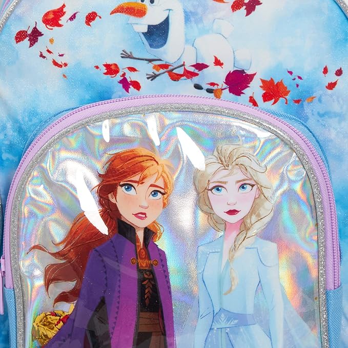 Disney® Official Frozen 2 Backpack for Girls with Elsa & Anna Into The Unknown School Nursery Travel Rucksack Lunch Bag