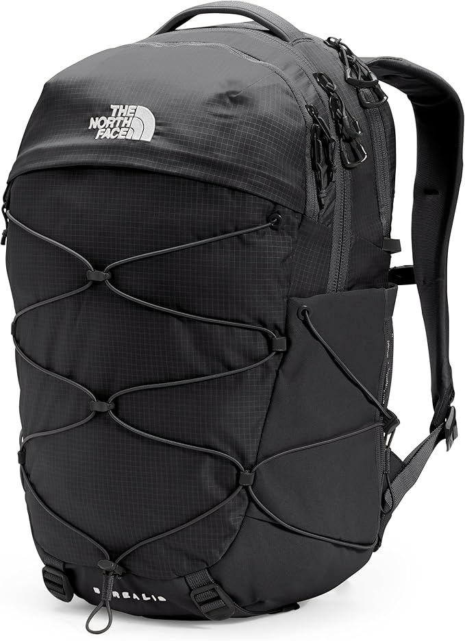 The North Face Women's Borealis Commuter Laptop Backpack - Everyday Travel Bag, Laptop Sleeve, Reflective Details, TNF Black/TNF White-NPF, One Size