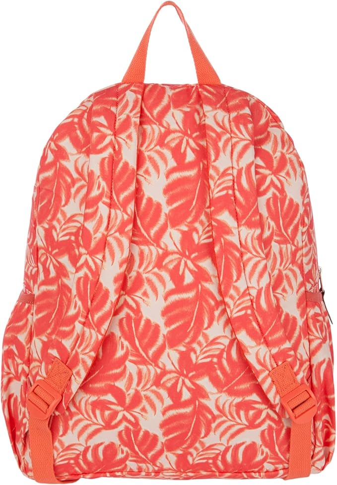 Roxy Women's Moon Magic Backpack | Travel | Vacation | Everyday Carry | Laptop Sleeve | Padded Straps | 22L - Coral Palm Haze