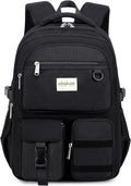 abshoo Large Heavy Duty Backpack For School College Bookbag Casual Multi Pocket Travel Backpacks