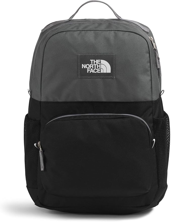 The North Face Teen Chuckwalla Daypack - Travel Backpack, Laptop Sleeve, Reflective Safety Details, Adjustable Strap, Anthracite Grey/TNF Black, One Size