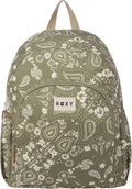 Roxy Women's Moon Magic Backpack | Travel | Vacation | Everyday Carry | Laptop Sleeve | Padded Straps | 22L - Oil Green Boho Bandana