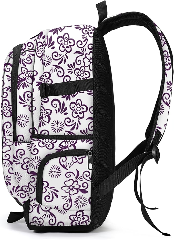 rickyh style School Backpack Travel Bag for Men & Women Lightweight College Back Pack with Laptop Compartmen