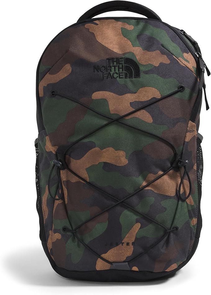 The North Face Jester Everyday Laptop Backpack - Commuter Daypack, Water Repellent, Laptop Sleeve, TNF Black Camo/TNF Black, One Size