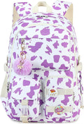 Hidds Backpack for Girls College School Backpacks Kids Bookbag School Bag Travel Laptop Daypack Teens Women (Purple)