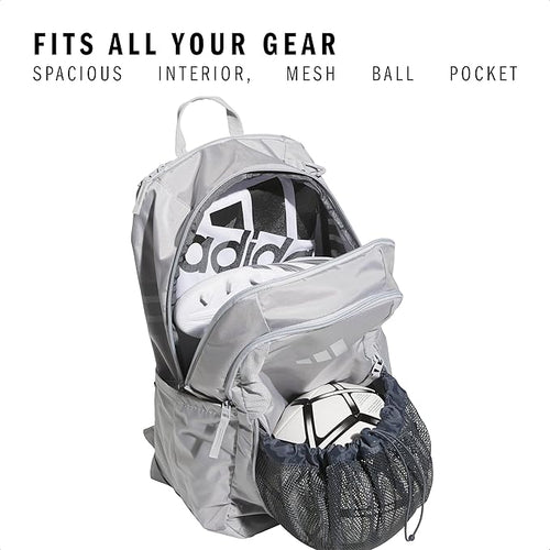 adidas Stadium 3 Soccer Backpack with Ball Pocket, 36L