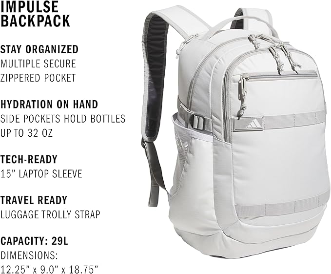Impulse Backpack, sport bag for men and women, durable and lightweight